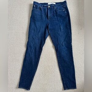 GAP true skinny super high rise jeans